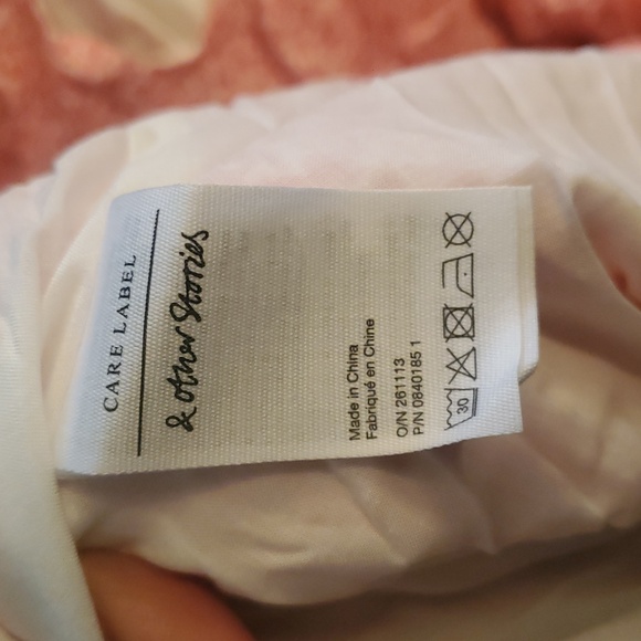 & Other Stories Pink Dress sz 12 - Picture 8 of 9